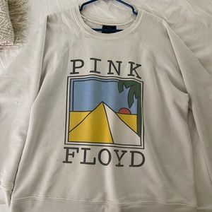 Retro brand Pink Floyd oversized crew sweatshirt